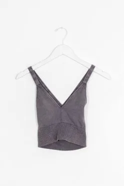 FREE PEOPLE Good Karma Crop Top -Cheap Swim Sales Store Womens bohemain clothes kariella 2994