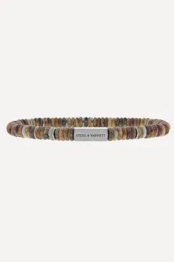 Steel & Barnett Stones Two Tone Bracelet -Cheap Swim Sales Store b57d363f03f32f469071d5f4b0da165e17dbbbf8b3c76260bec01feb5354020b