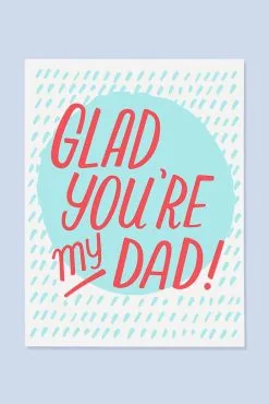 The Good Twin Glad Dad Card