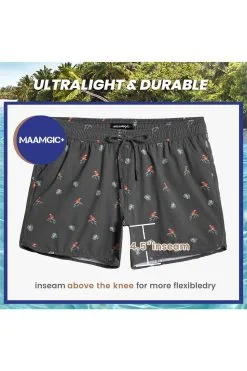 Maamgic Funliday Ripstop Trunks -Cheap Swim Sales Store grey funliday