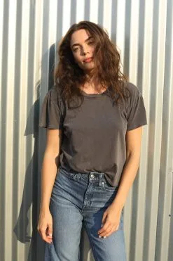 Perfect White Tee Harley Boxy Crew