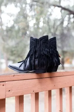 FREE PEOPLE Lawless Fringe Western Boot
