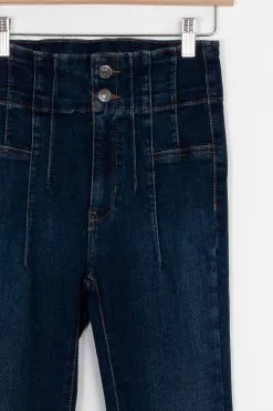 FREE PEOPLE Jayde Flare Jean -Cheap Swim Sales Store kariella 70s clothing ojai 6024 2