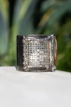 Mikal Winn Mesh + Crystal Cuff -Cheap Swim Sales Store kariella bohemian boutique ojai 0684