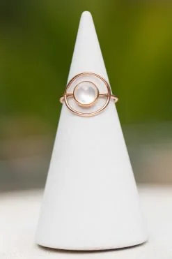 Mineral And Matter Mother Of Pearl Ring