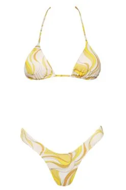 MONICA HANSEN Vintage Tri Top