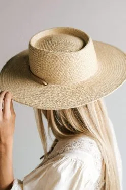 Gigi Pip Aiden Straw Pork Pie Hat -Cheap Swim Sales Store straw hats 57 s m cream aiden straw pork pie cream 14329742393475 2000x a37a802a c5c2 4fed a317 b3ec56aea936
