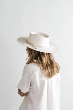 Gigi Pip Bre Pork Pie Straw Hat