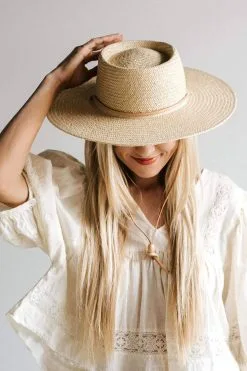 Gigi Pip Aiden Straw Pork Pie Hat -Cheap Swim Sales Store straw hats 59 m l cream aiden straw pork pie cream 14329741738115 2000x 14405d13 58fd 4cc4 8044 f3a3b4e9b477