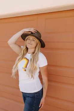 Amara X Kariella Ojai Rainbow Tee